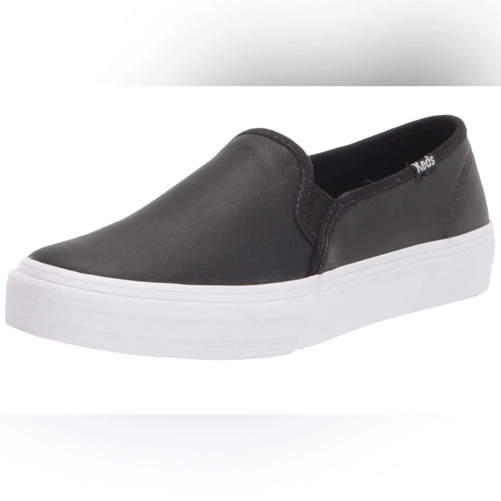 Keds NEW Women's Double Decker Leather Slip on Sneaker - Picture 1 of 1